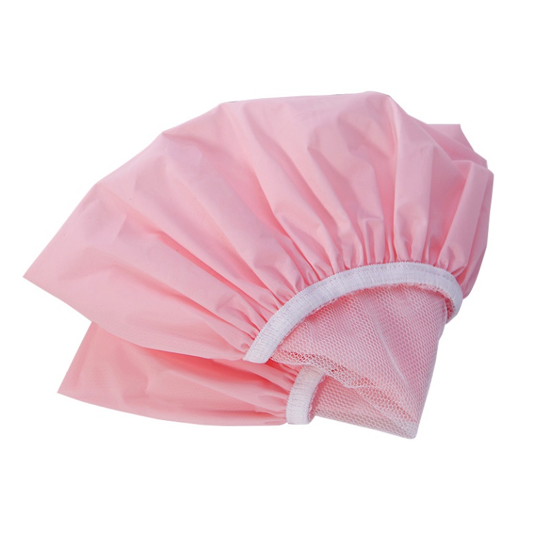 Mũ Tắm PE Dày Dặn Chống Thấm Nước Màu Sắc Xinh Xắn Tiện Dụng