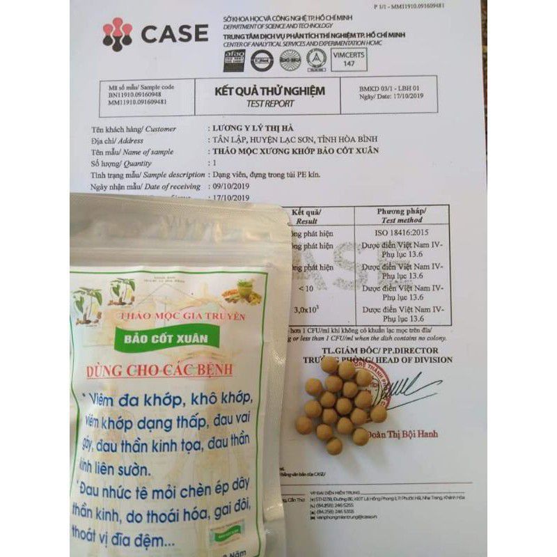 VIÊN UỐNG THẢO MỘC BẢO CỐT XUÂN
