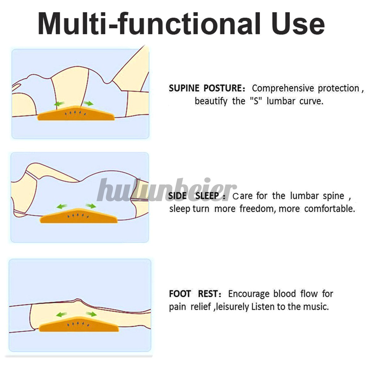 Gối Tựa Lưng Cao Cấp 60cm