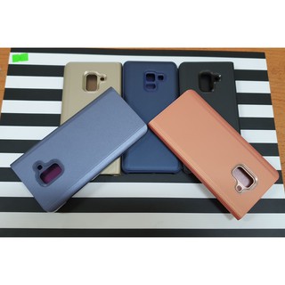 Bao da Tráng Gương Samsung A8 2018 - Pkas