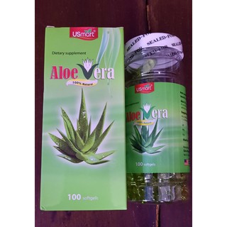Viên nang mềm Aloe Vera giúp chống oxy hoá, hạn chế lão hoá