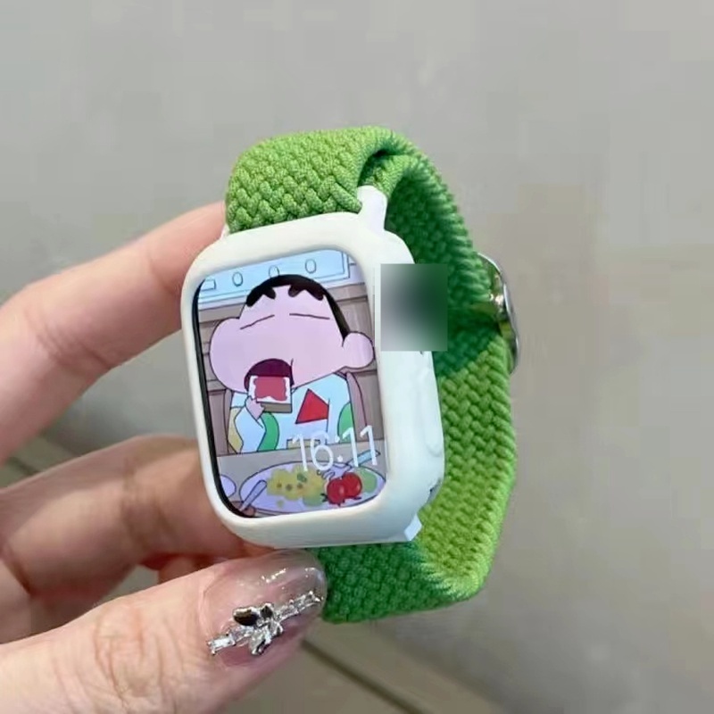 Dây Đeo Nylon Co Giãn 2023 Cho Đồng Hồ Thông Minh Apple Watch Uitra 8 49mm 40mm 41mm 45mm 7 6 SE 5 4 iWatch Serie 7 41 45 mm