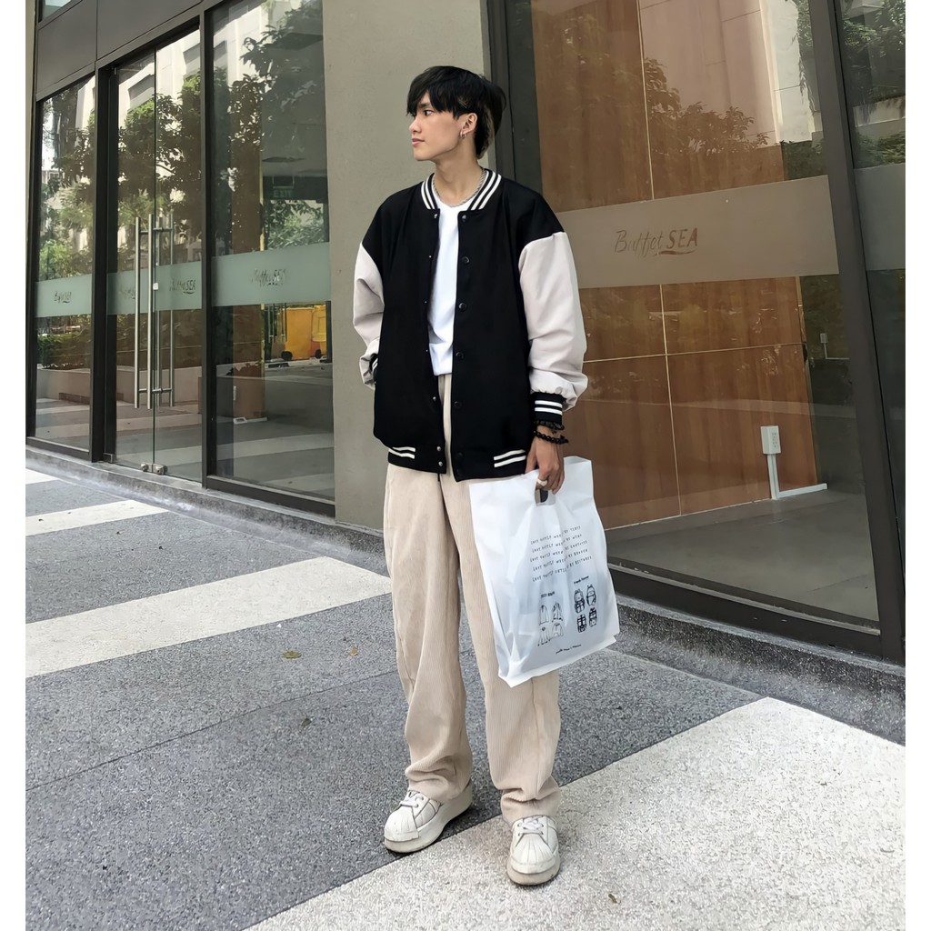 Áo Khoác FF OVERSIZE COLDBREW VARSITY JACKET