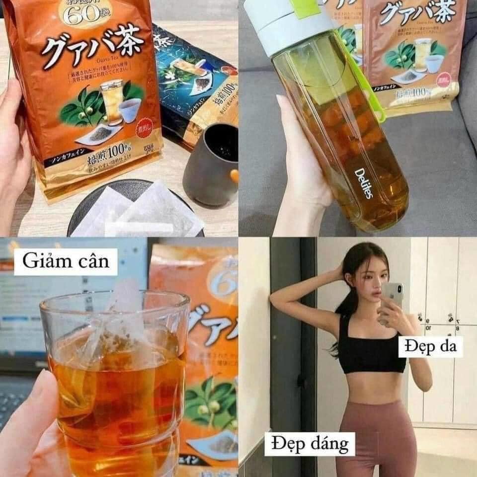 Trà lá ổi non Orihiro 60 gói