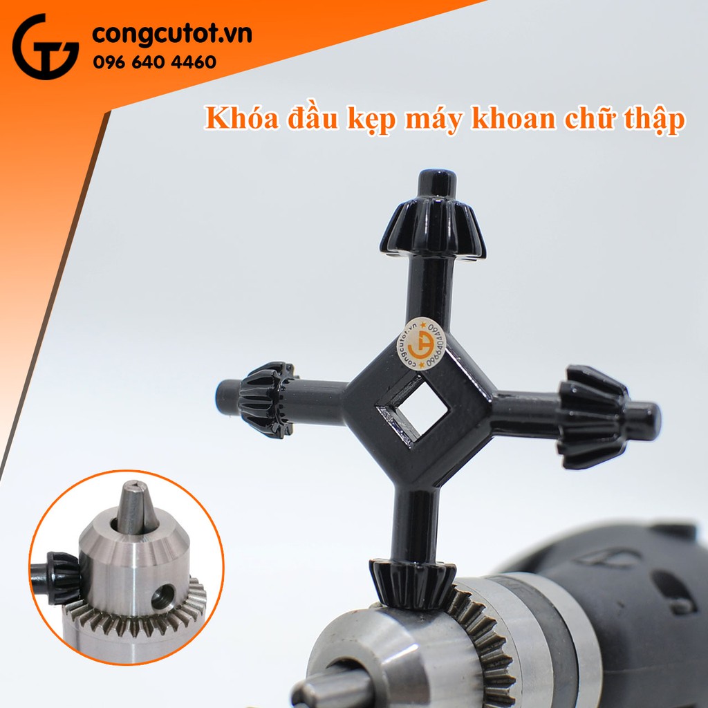 Khóa đầu kẹp máy khoan chữ thập
