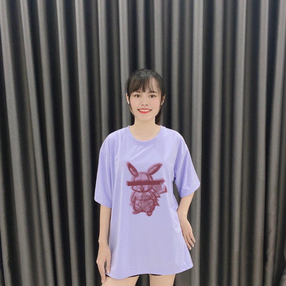 Áo Thun Tay Lỡ Pikachu | BigBuy360 - bigbuy360.vn