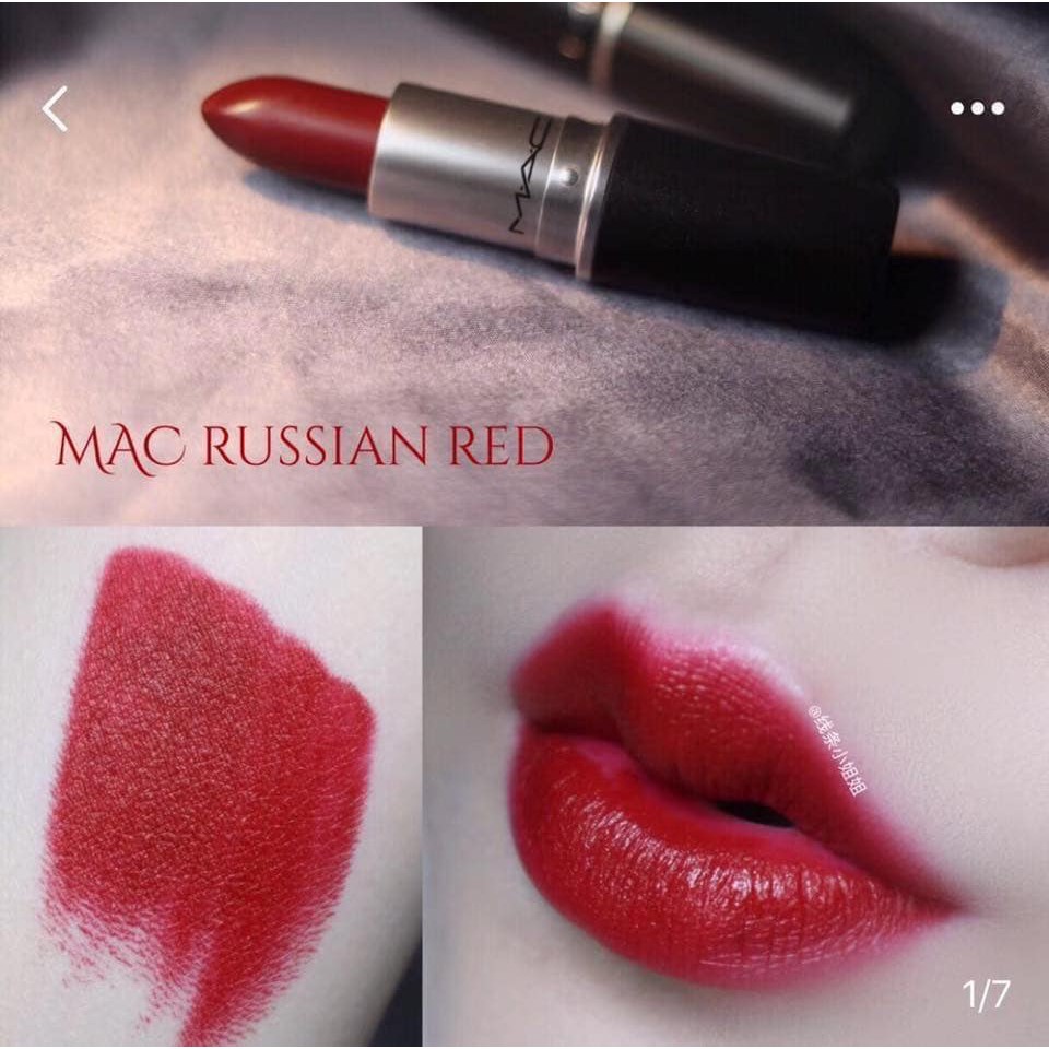 Son lỳ MAC Russian Red