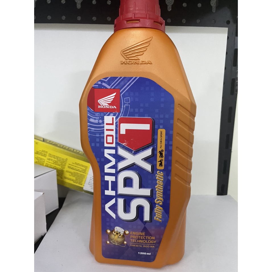 Nhớt tổng hợp Honda AHM SPX1 10w30 1L2 Nhập khẩu chính hãng Indonesia, hàng xịn giá tốt,