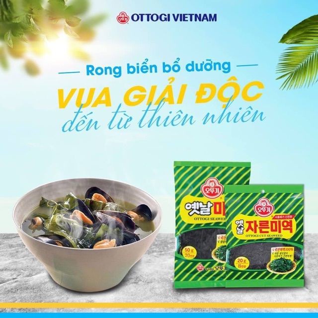 Rong biển cắt khúc Ottogi 50g