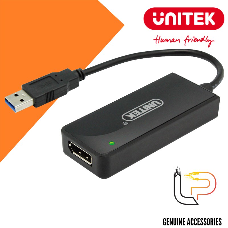 Cáp Chuyển USB 3.0 Ra Displayport Unitek Y-3703