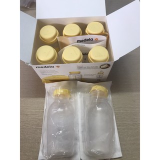 Bình Trữ Sữa Medela 150ml / 250ml, Bình Đựng Sữa Medela Chính Hãng – Nhựa PP An Toàn Không BPA