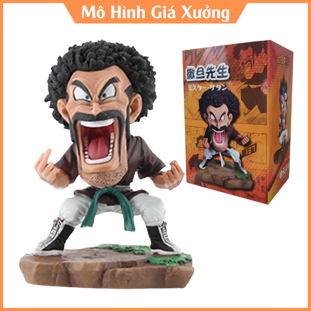 Mô hình Dragon Ball Gotenks và Satan hàng siêu chất cực hiếm cao 16cm , figure mô hình 7 viên ngọc rồng