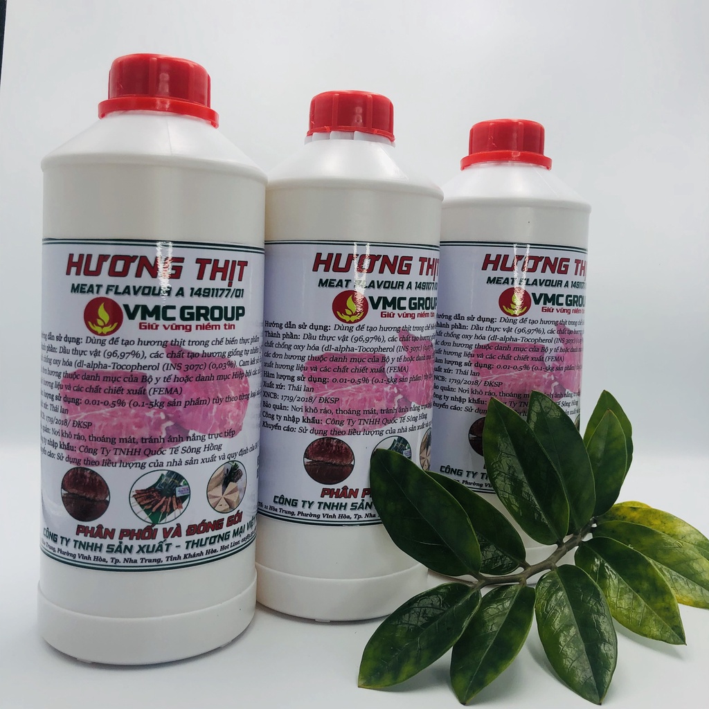 VMC hương thịt – Tạo hương cho các sản phẩm được làm từ thịt: thịt kho tàu, thịt nướng…