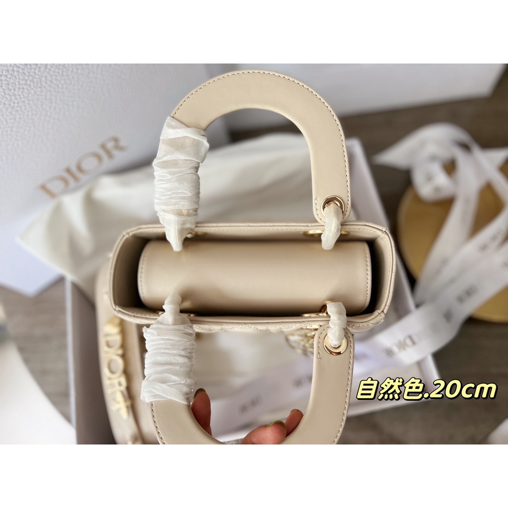 Túi xách nữ có dây đeo vai da thật 𝘿𝙞𝙤𝙧 CD cao cấp, đơn giản, sang trọng, quý phái