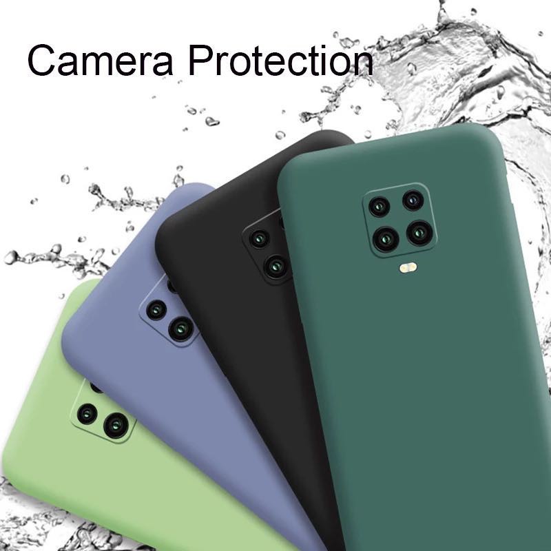 Ốp lưng silicon bảo vệ camera cho Xiaomi Redmi Note 9 9S 9 Pro 8 8 Pro Redmi 9 9A