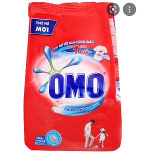 Bột giặt OMO công nghệ giặt xanh giúp xoáy bay vết bẩn loại bỏ mùi hôi 400g - 800g - 3kg