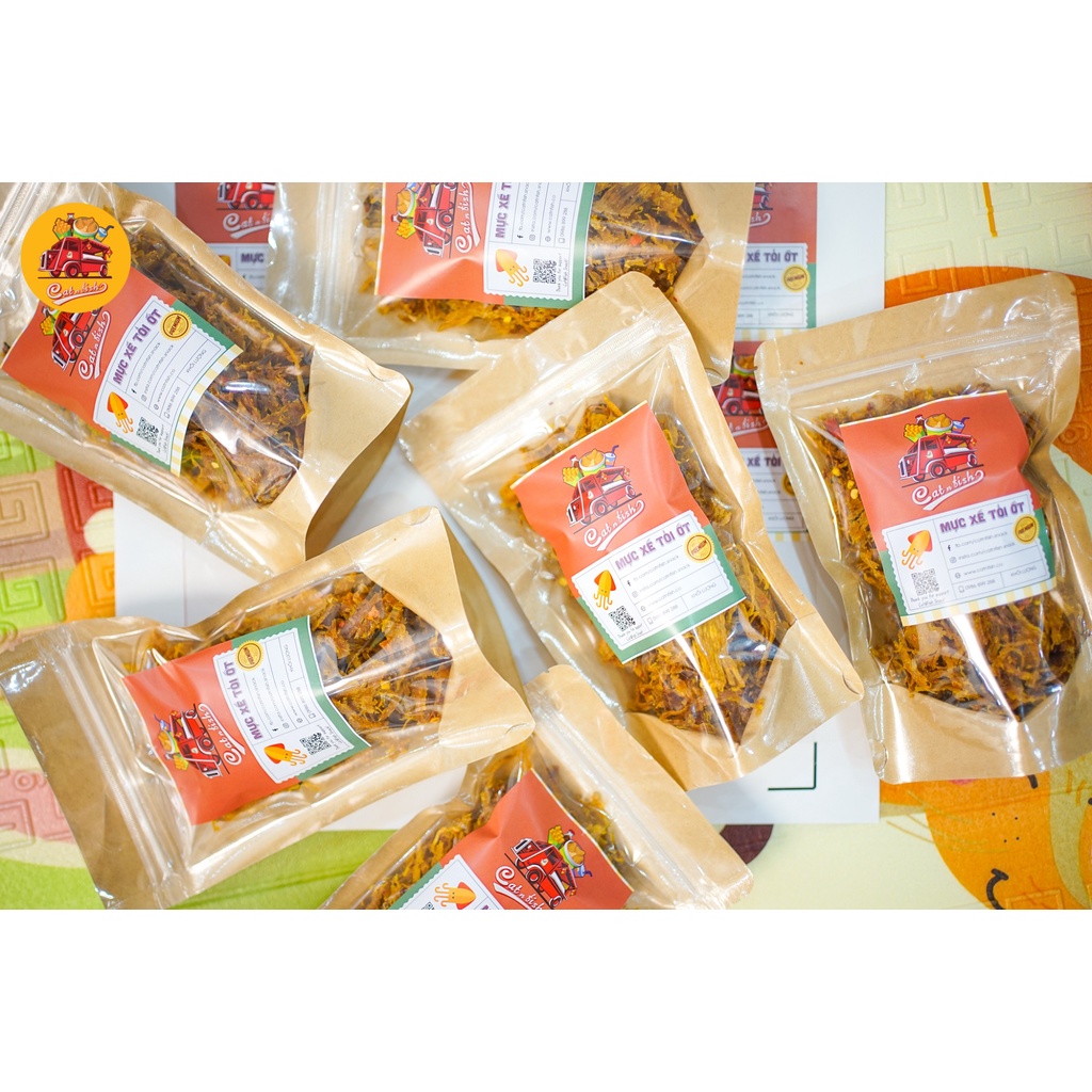 Mực xé tỏi ớt siêu đậm đà - Mực xé tiện lợi ăn ngay - Mực xé Bình Định | BigBuy360 - bigbuy360.vn