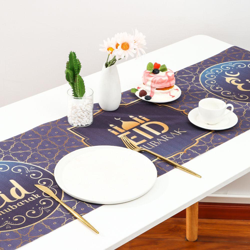 PINEVN Khăn Trải Bàn Phong Cách Hồi Giáo Mới