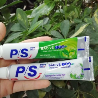 Kem đánh răng P/S 30g Date xa trà xanh và paking soda