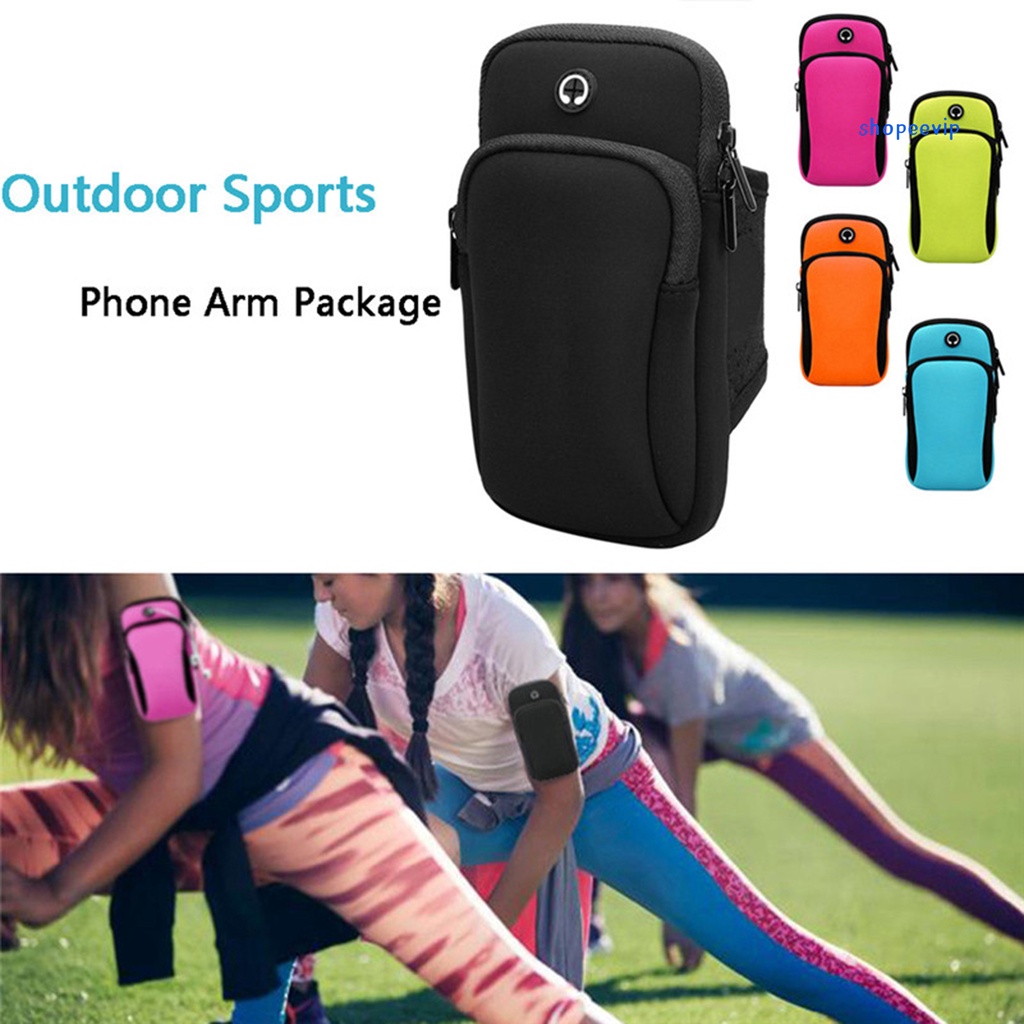 SPVP Multi-function Outdoor Running Phone Holder Arm Bag Sport Training Accessory
