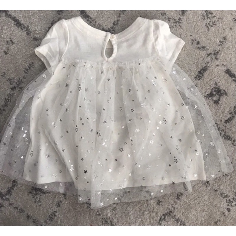 Kid- đầm ren trắng hiệu gap,  chính hãng