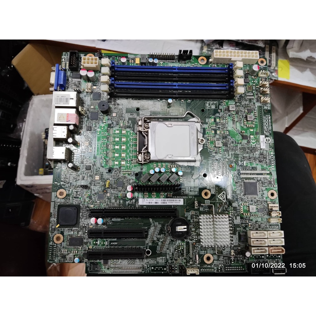 Main Intel S1200V5SP PBA H57533-350, CPU Intel E3-1270 v5