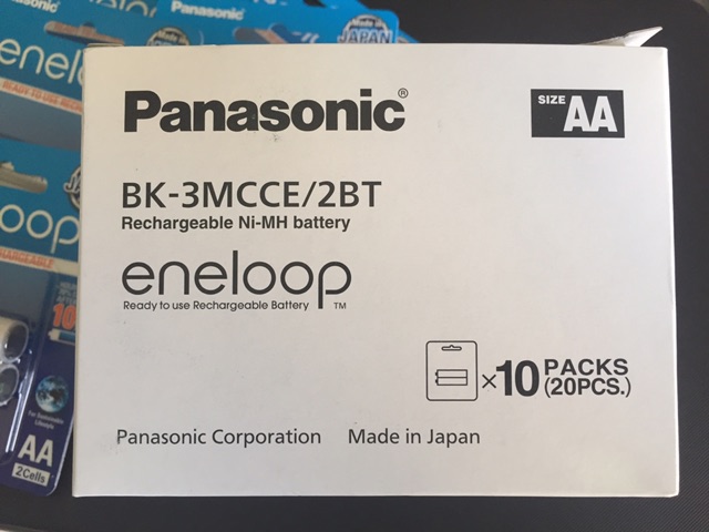 Pin sạc Eneloop Panasonic 2000mAh (Hàng Nhật)