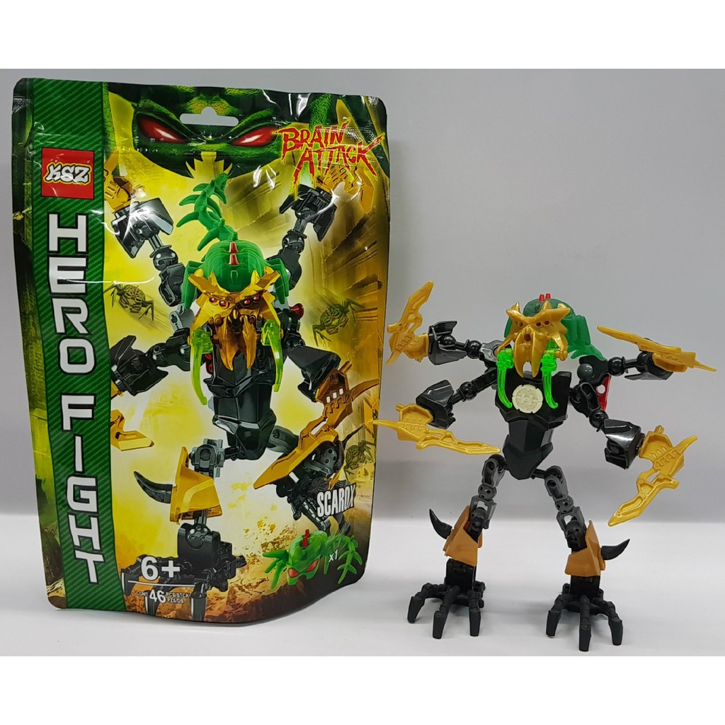 Bộ Xếp Hình Hero 5 KSZ 904 905 906 907 - Lắp Ráp Robot Chiến Đấu