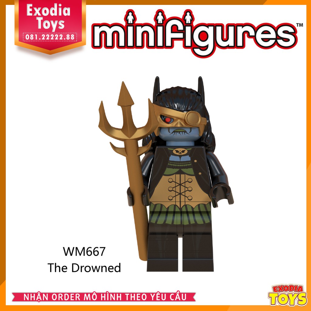 Xếp hình minifigure siêu anh hùng Người Dơi Dark Knights đa vũ trụ - Đồ Chơi Lắp Ghép Sáng Tạo - WM6057