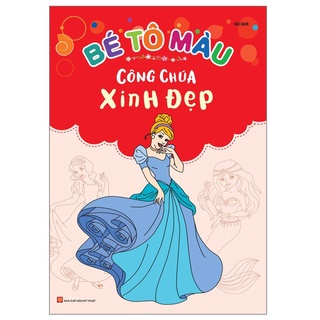 Sách: Combo Bé Tô Màu Công Chúa (Túi 6 Cuốn )