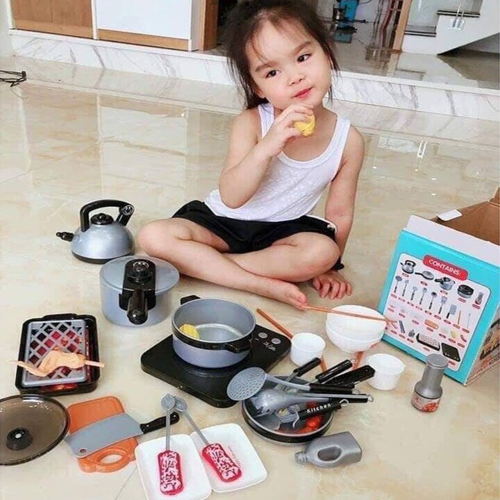 Bộ đồ chơi nấu ăn 36 món như thật
