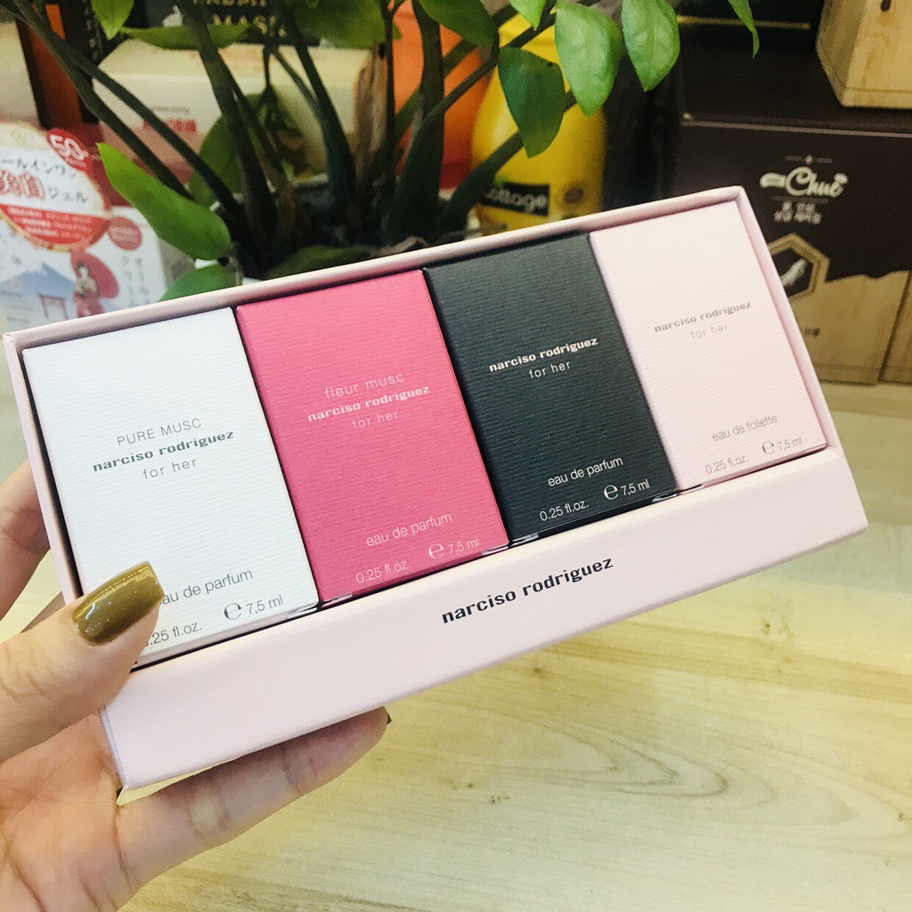SET NƯỚC HOA NARCISO RODRIGUEZ 4 CHAI | BigBuy360 - bigbuy360.vn