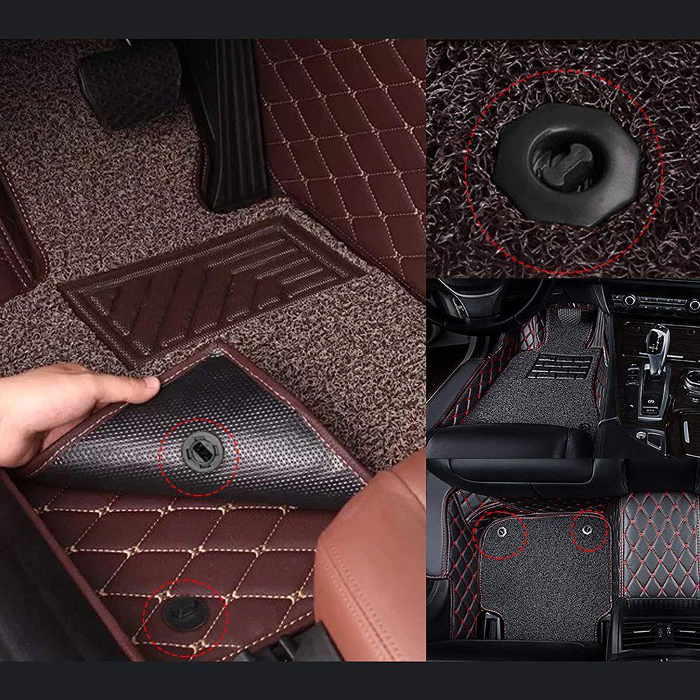 Set 5 Kẹp Cố Định Thảm Lót Sàn Xe Hơi Chống Trượt Tiện Dụng