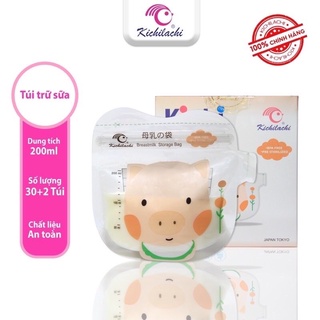 Túi trữ sữa Kichilachi 250ml