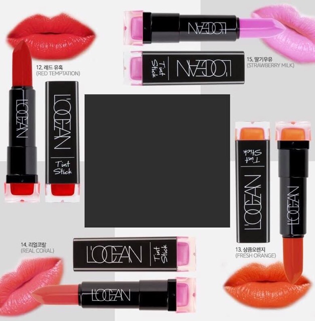 [Auth] Son L’Ocean Tint Stick không khô môi Hàn Quốc