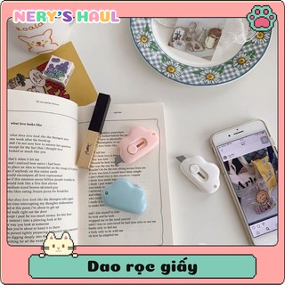 Dao rọc giấy mini hình đám mấy tiện dụng ☁️