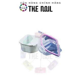 Bát ngâm tay làm nail 2 tầng chuyên dụng, ngâm tay mềm da -THE NAIL