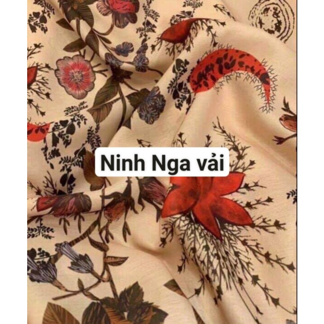 Vải đũi tằm hoa dập ly