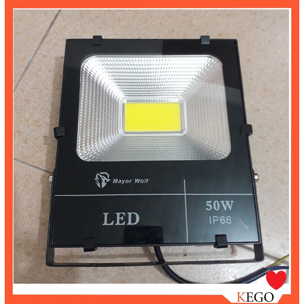 Đèn pha sân vườn siêu sáng bóng LED 10w, 20w, 30w ,50w, 100w