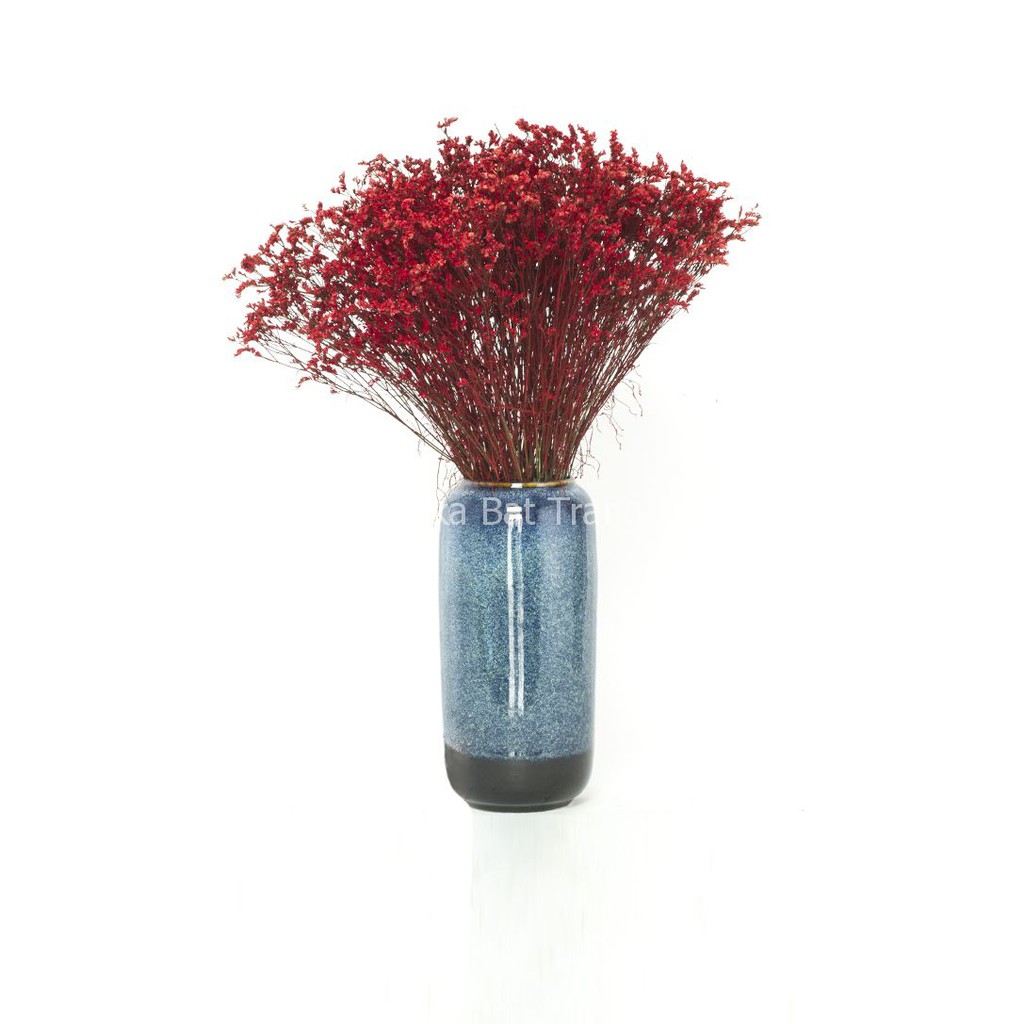 Bình Trụ Cắm Hoa Men xanh Hoả Biến - Bình Cắm Hoa Hình Trụ Men Hoả Biến - Gốm sứ Bát Tràng