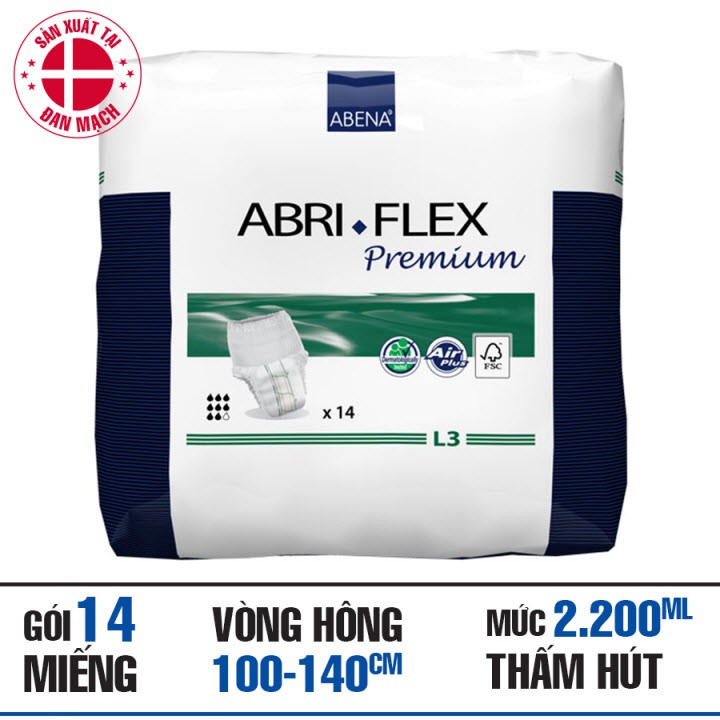 Tã quần người lớn Abri - Flex Premium L3