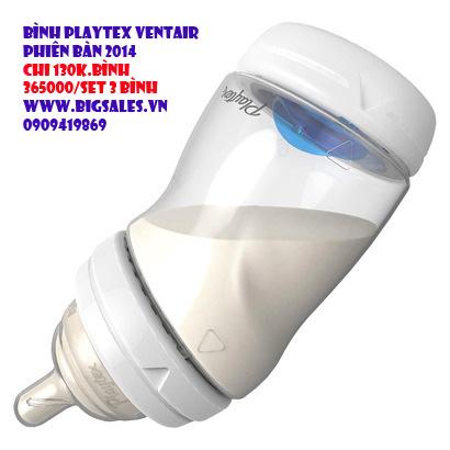 Bình sữa playtex Ventair Natural Shape