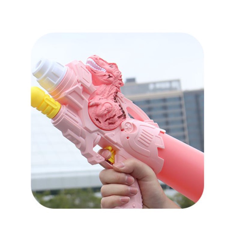 Súng bắn nước áp lực hình khủng long 570ml Redtech.