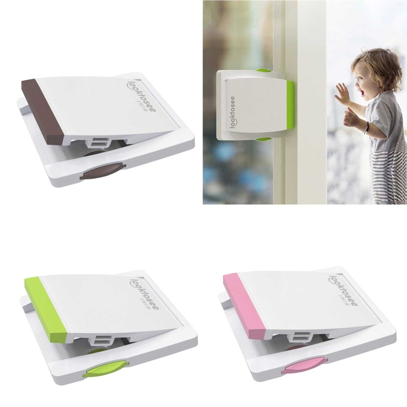 Dụng Cụ Khóa Cửa Kính Trượt Bảo Vệ An Toàn Cho Bé