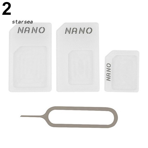 Thiết bị chuyển đổi Nano SIM sang Micro SIM 3 trong 1