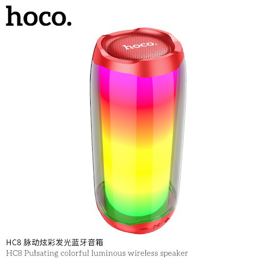 Loa Blutooth HOCO Siêu Chất , Âm Thanh Tuyệt Đỉnh , Đèn LED Theo Nhạc - BAỎ HÀNH CHÍNH HÃNG