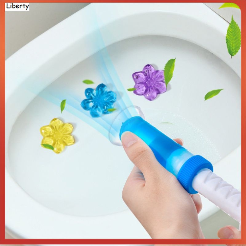 Tuýp tạo gel hoa khử mùi khử trùng diệt khuẩn bồn cầu