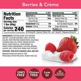 [USA Protein Low GI Bar] Thanh bánh Protein THINK!