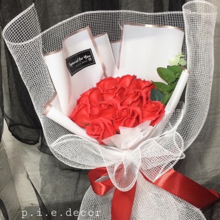 Bó hồng sáp 12 bông (ib chọn màu)