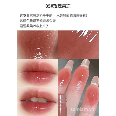 [Hàng mới về] Son Bóng CAPPUVINI dưỡng ẩm màu sắc thời trang cao cấp | BigBuy360 - bigbuy360.vn